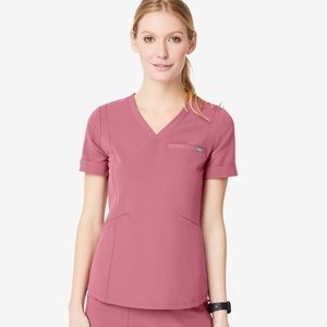 ❗️❗️SOLD❗️❗️Mauve ZINGA 2.0 Scrub Top